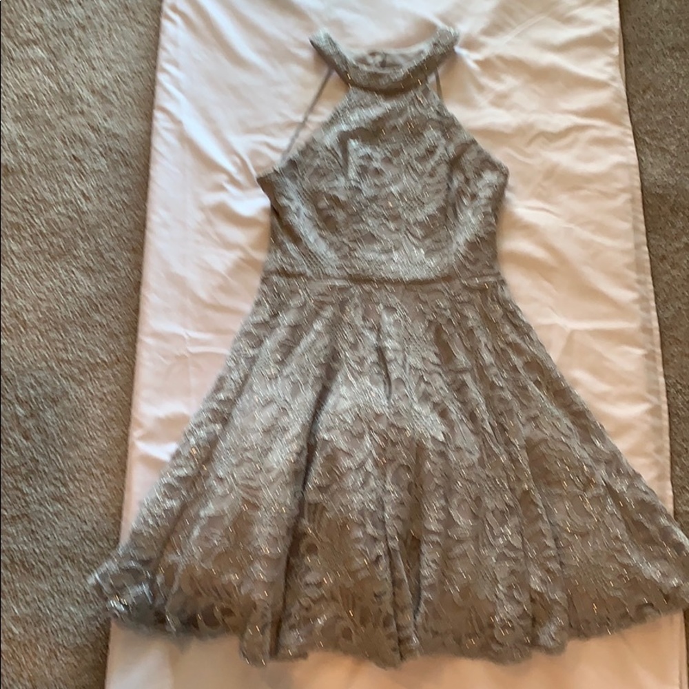 Silver Glittery Dress!